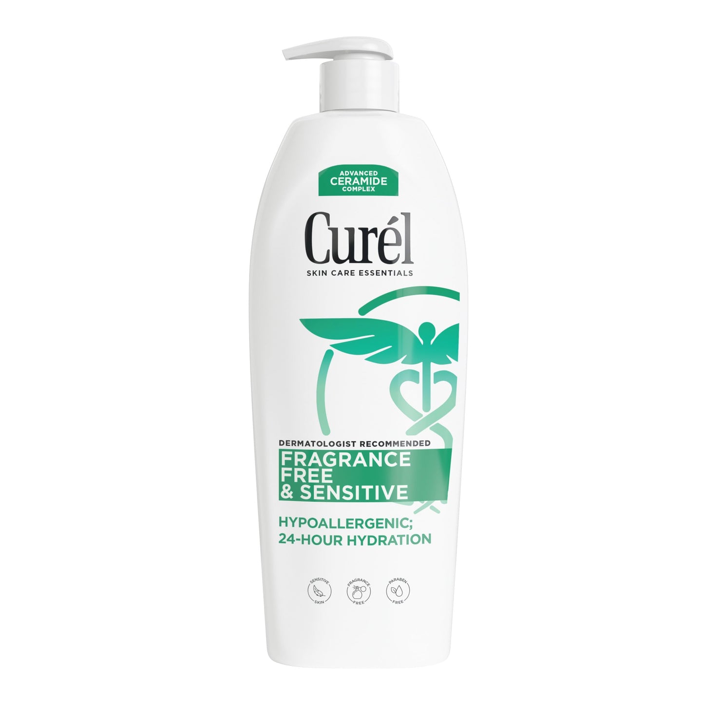 Curel Fragrance Free Comforting Body Lotion, Unscented Dry Skin Moisturizer for Sensitive Skin, with Advanced Ceramide Complex, Repairs Moisture Beauty & Personal Care Curel