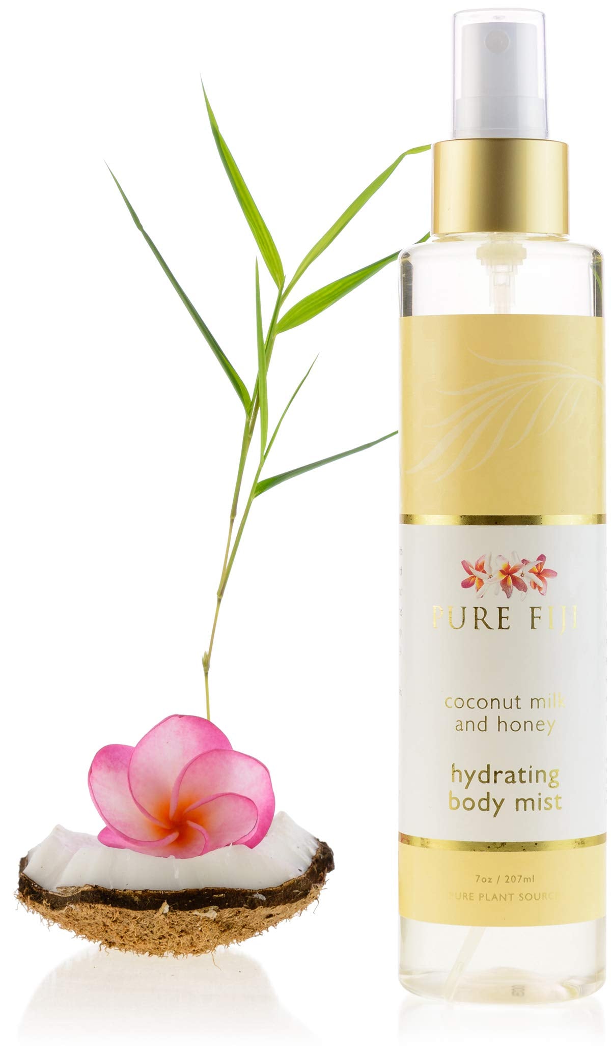 PURE FIJI Hydrating Body Mist - Hydrating Body After Shower - 97% Natural Origin, Coconut Milk and Honey, 7 oz Beauty & Personal Care PURE FIJI