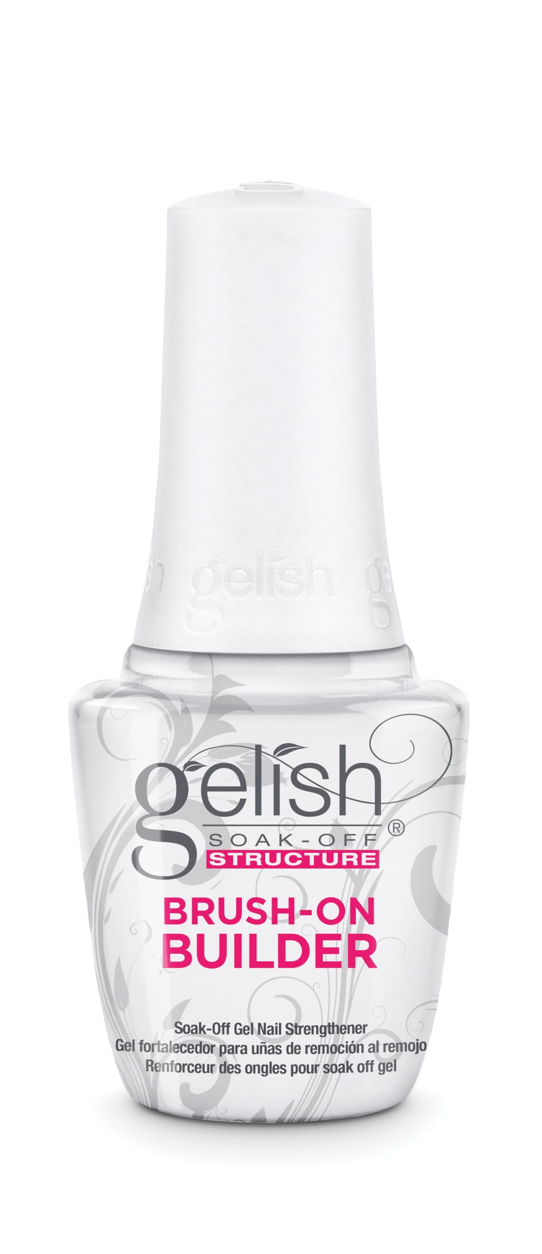 Gelish TPO-Free Soak-Off Brush-On Builder - Clear, 15 mL