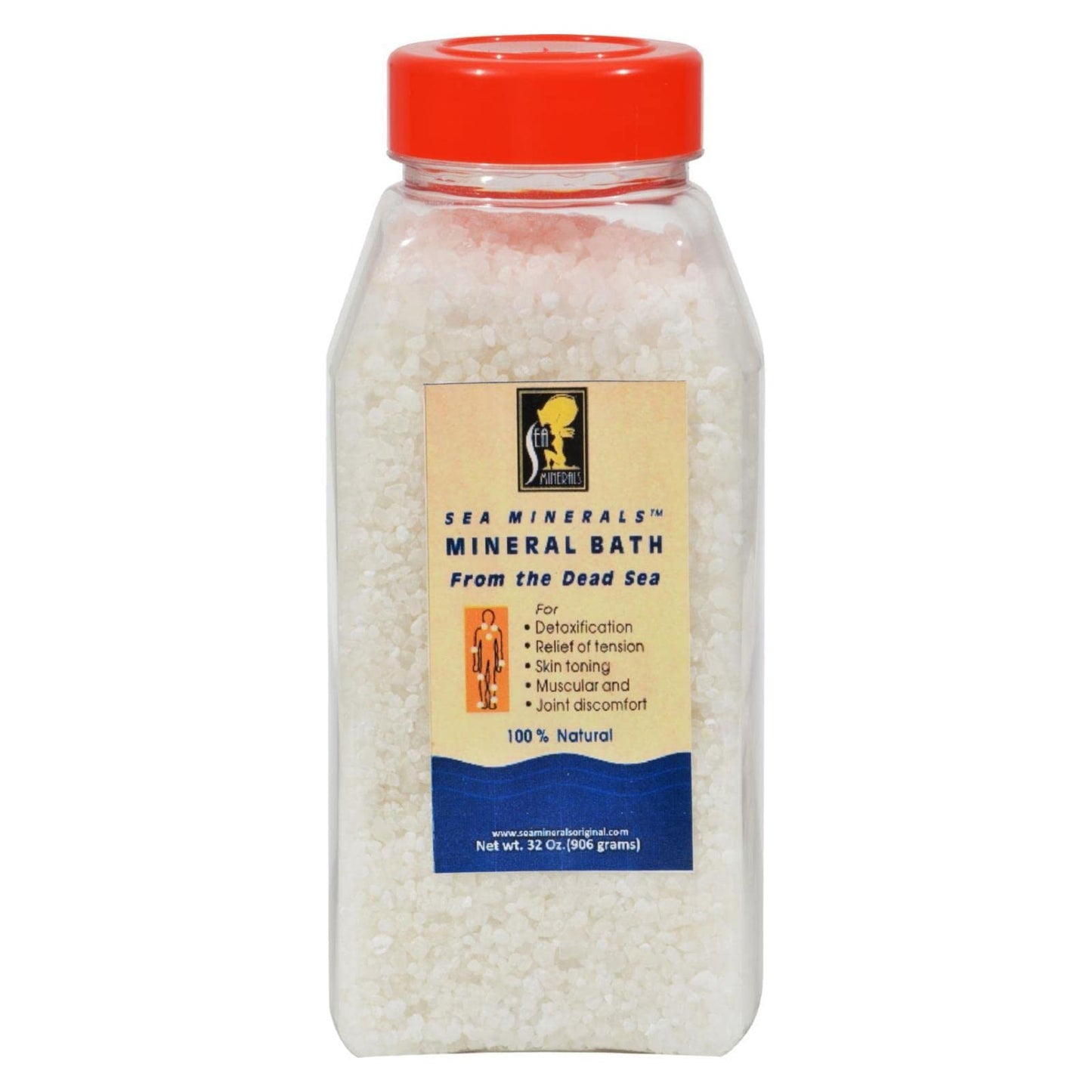 Sea Minerals Bath Salt Dead Sea Minerl 2 Lb2 Beauty and Personal Care Sea Minerals