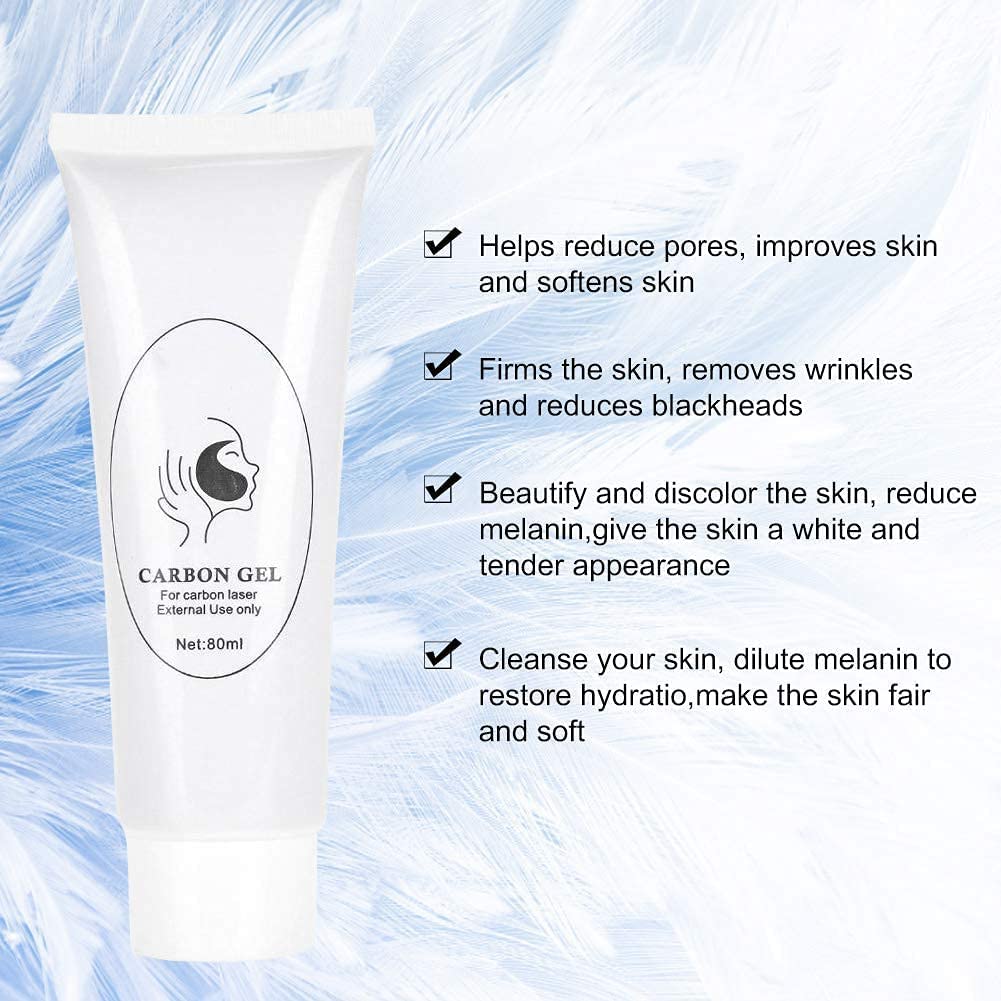 80ML Carbon Peel Cream Gel for Skin Rejuvenation Black Doll,Facial Skin Deep Cleaning with Carbon Gel Nano Activated Carbon for Laser (1pc) Beauty & Personal Care HAPYONLFU