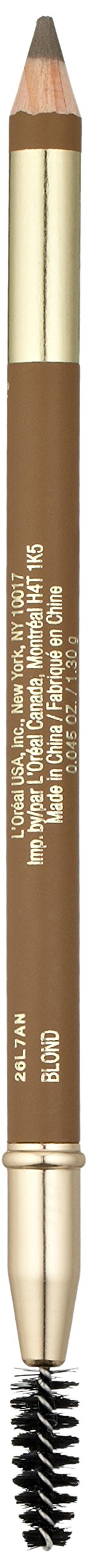 L'Oreal Paris Makeup Brow Stylist Designer Eyebrow Pencil, Blonde (Packaging May Vary)