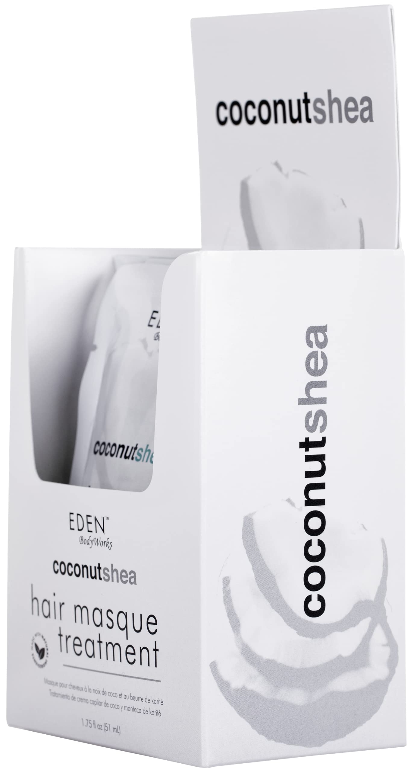 EDEN BodyWorks Coconut Shea Hair Masque 1.75 Oz- Packaging May Vary Beauty & Personal Care EDEN BodyWorks
