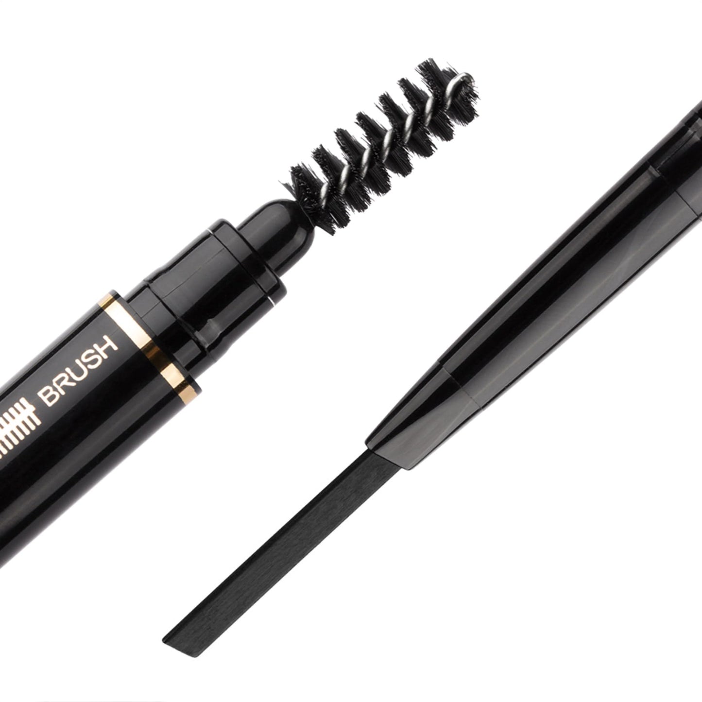 Eyebrow Pencil 2 Packs, Waterproof Smudge-Proof Brow Pencil with Brow Brush, Automatic Eye Brow Makeup Kit, Black Beauty & Personal Care AIRCLE