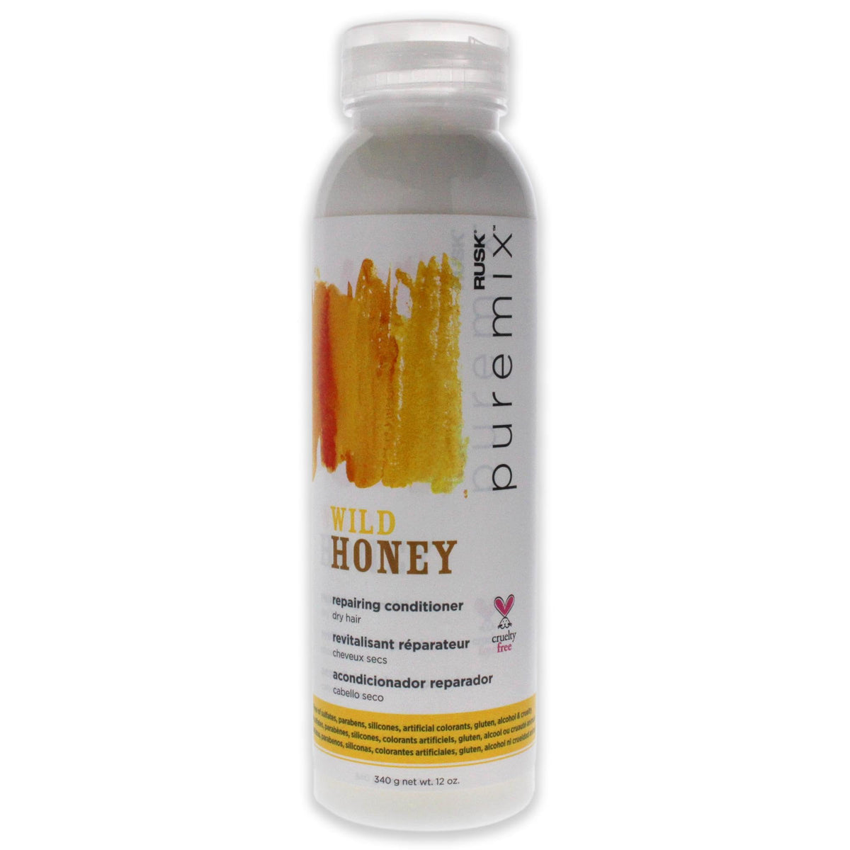 Puremix Wild Honey Repairing Conditioner - Dry Hair by Rusk for Unisex - 12 oz Conditioner Beauty & Personal Care RUSK