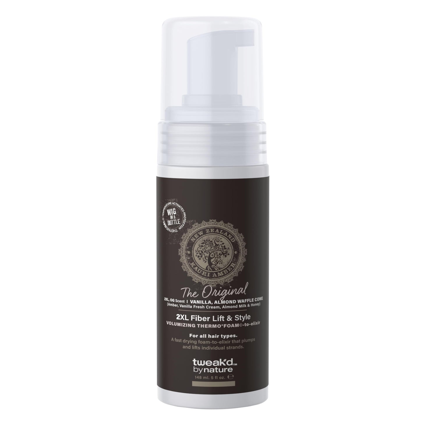Tweak’d by Nature - 2XL Fiber Lift & Style Volumizing Foam, Hydrating (5oz) Beauty & Personal Care Tweak'd by Nature