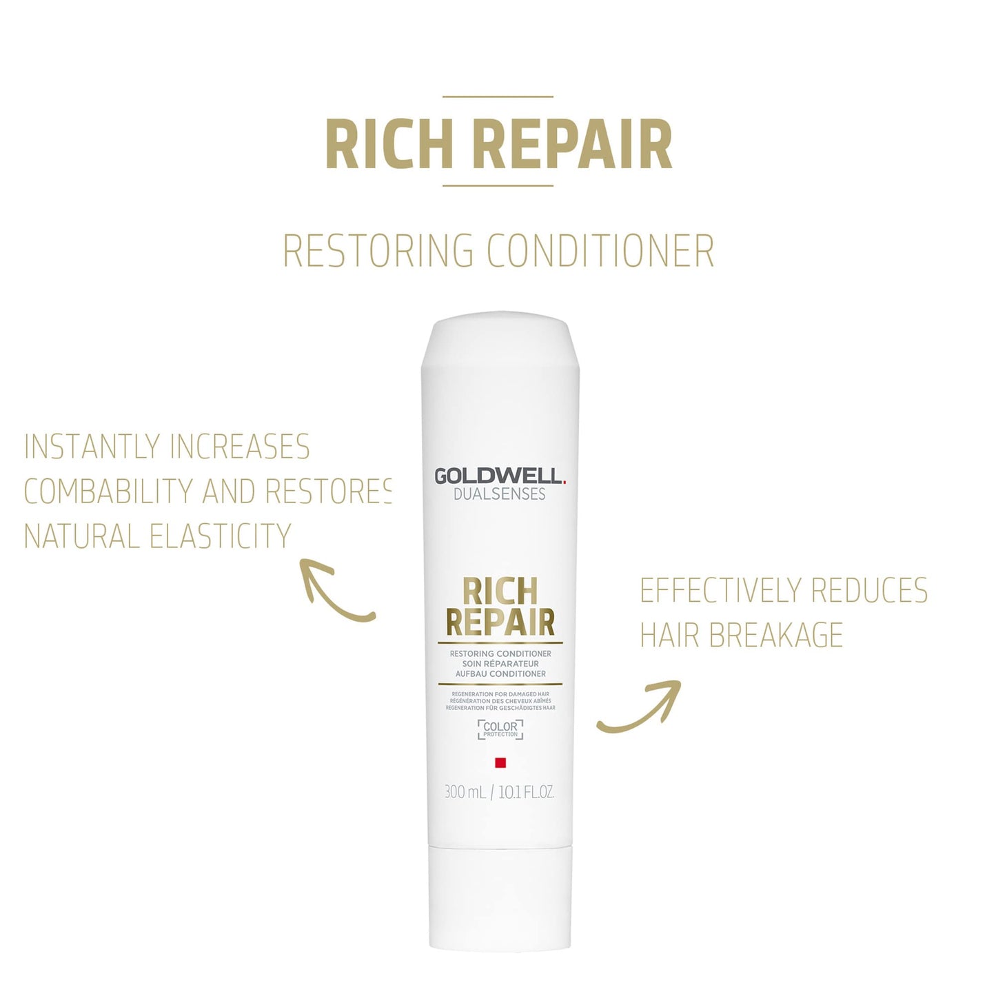 Goldwell Dualsenses Rich Repair Restoring Conditioner 300mL Beauty & Personal Care Goldwell