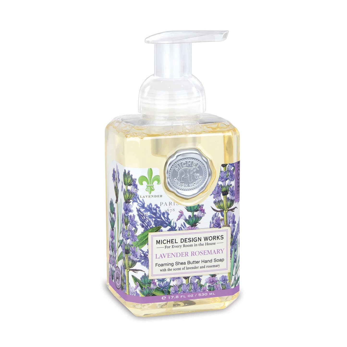 Michel Design Works Foaming Hand Soap, Lavender Rosemary, 17.8 Fl Oz Beauty & Personal Care Michel Design Works