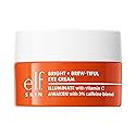 e.l.f. SKIN Bright + Brew-tiful Eye Cream, Helps Brighten Appearance Of Undereye Dark Circles & Repair Puffiness, Vegan Beauty & Personal Care e.l.f.