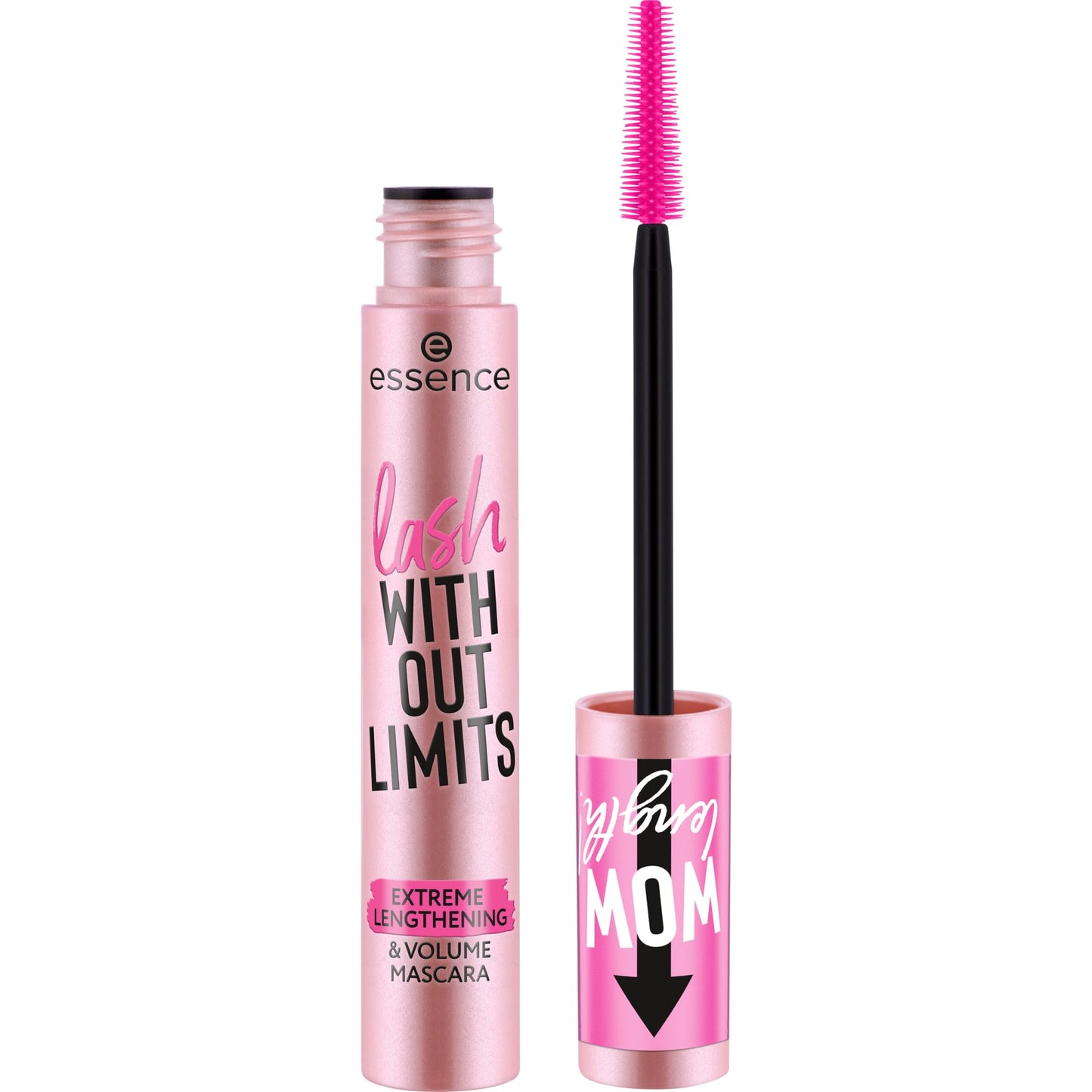 essence | Lash Without Limits Extreme Lengthening & Volume Mascara (01 | Extra Black) | Volumizing & Lengthening | Vegan, Cruelty Free & Paraben Free Beauty and Personal Care Essence Cosmetics