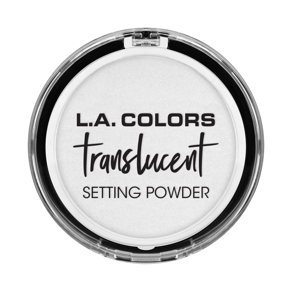 L.A. COLORS Translucent Pressed Setting Powder, Transparent CSP370 Beauty & Personal Care L.A. COLORS