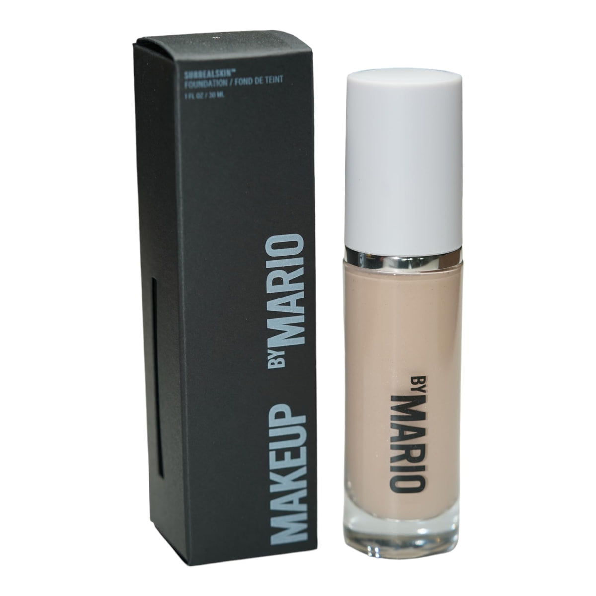 MAKEUP BY MARIO SurrealSkin Liquid Foundation, Liquid Formula, Vegan, Long-wearing coverage, Hydrating, Natural Finish, Size 30 mL (1C - fair with