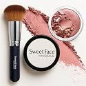 BRONZER with BRONZING BRUSH Mineral Makeup Bronzing Warmth Tanning Powder Bare Face Sun Glow Foundation Beauty & Personal Care Sweet Face Minerals