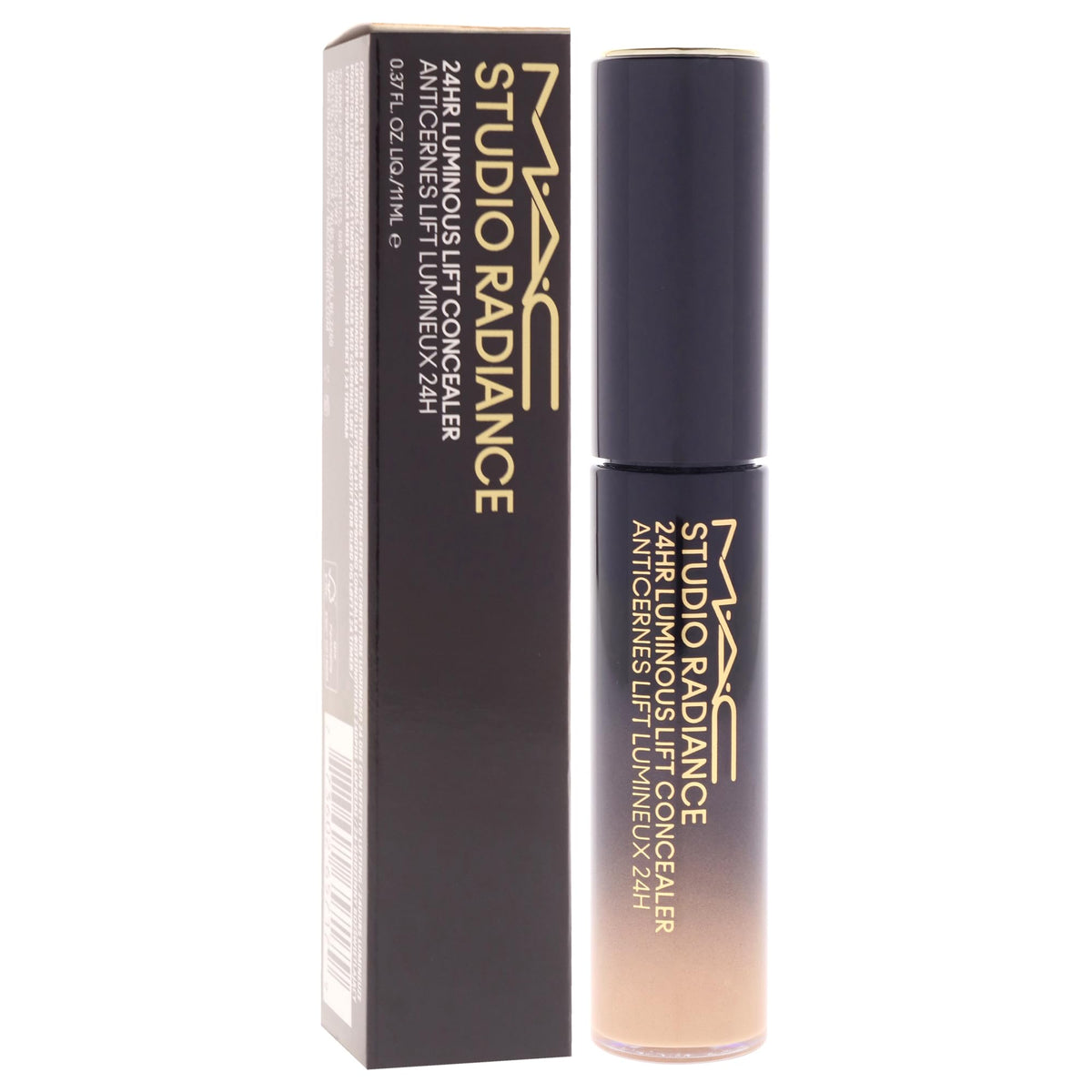 Studio Radiance 24HR Luminous Lift Concealer - NC25 Light Beige with Golden Peach Undertone by MAC for Women - 0.37 oz Concealer