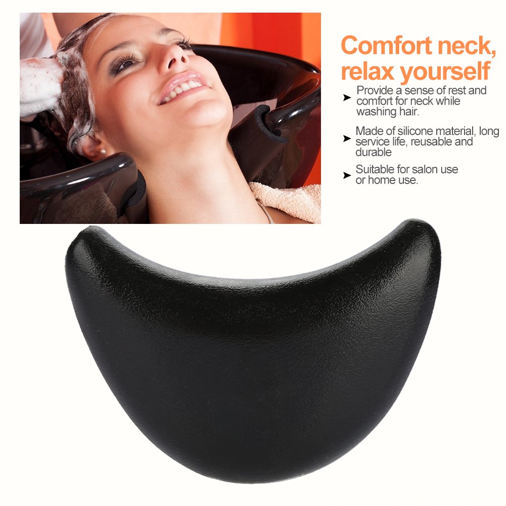 Salon Neck Pillow for Hair Wash Basin Hairdressing Salon Spa Silicone Neck Support Hair Washing Neck Rest Suction Pillow Shampoo Bowl Gel Pillow Beauty and Personal Care Cocoarm