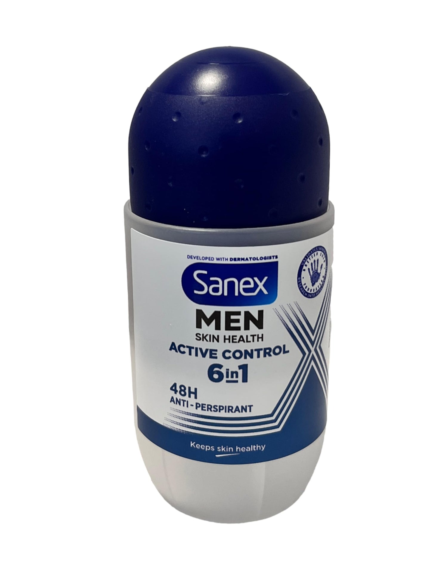 Sanex Men Dermo Antiperspirant Deodorant - Active Control Roll-On (50ml) - Pack of 6 Beauty and Personal Care Sanex