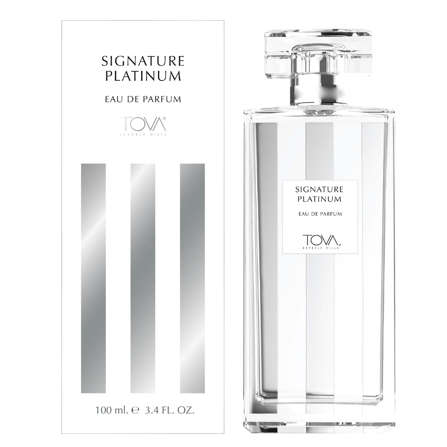 Tova - Signature Platinum - Eau De Parfum - 3.4 oz Beauty & Personal Care Tova