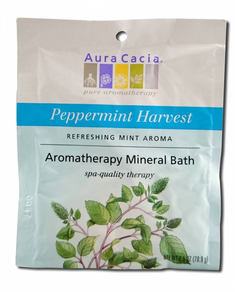 Aura Cacia Aromatherapy Mineral Bath Peppermint Harvest - 2.5 oz2 Beauty and Personal Care Aura Cacia