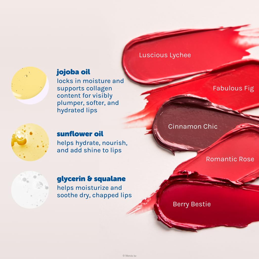 The Crème Shop Miffy Lip Stain, Glossy Finish, Long Wear, Formulated with Jojoba Oil, Sunflower Oil to hydrate, soothe, and moisturize lips, Korean Beauty & Personal Care The Crème Shop
