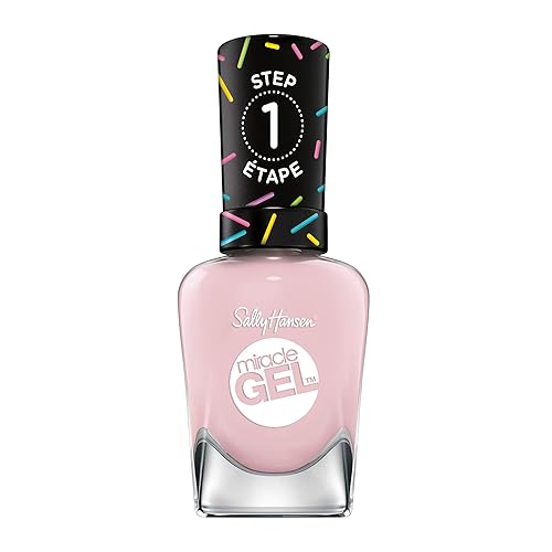 Sally Hansen Miracle Gel Donut Shop Collection Nail Polish, Drive Me Glazy, 0.5 Fl Oz Beauty & Personal Care Sally Hansen