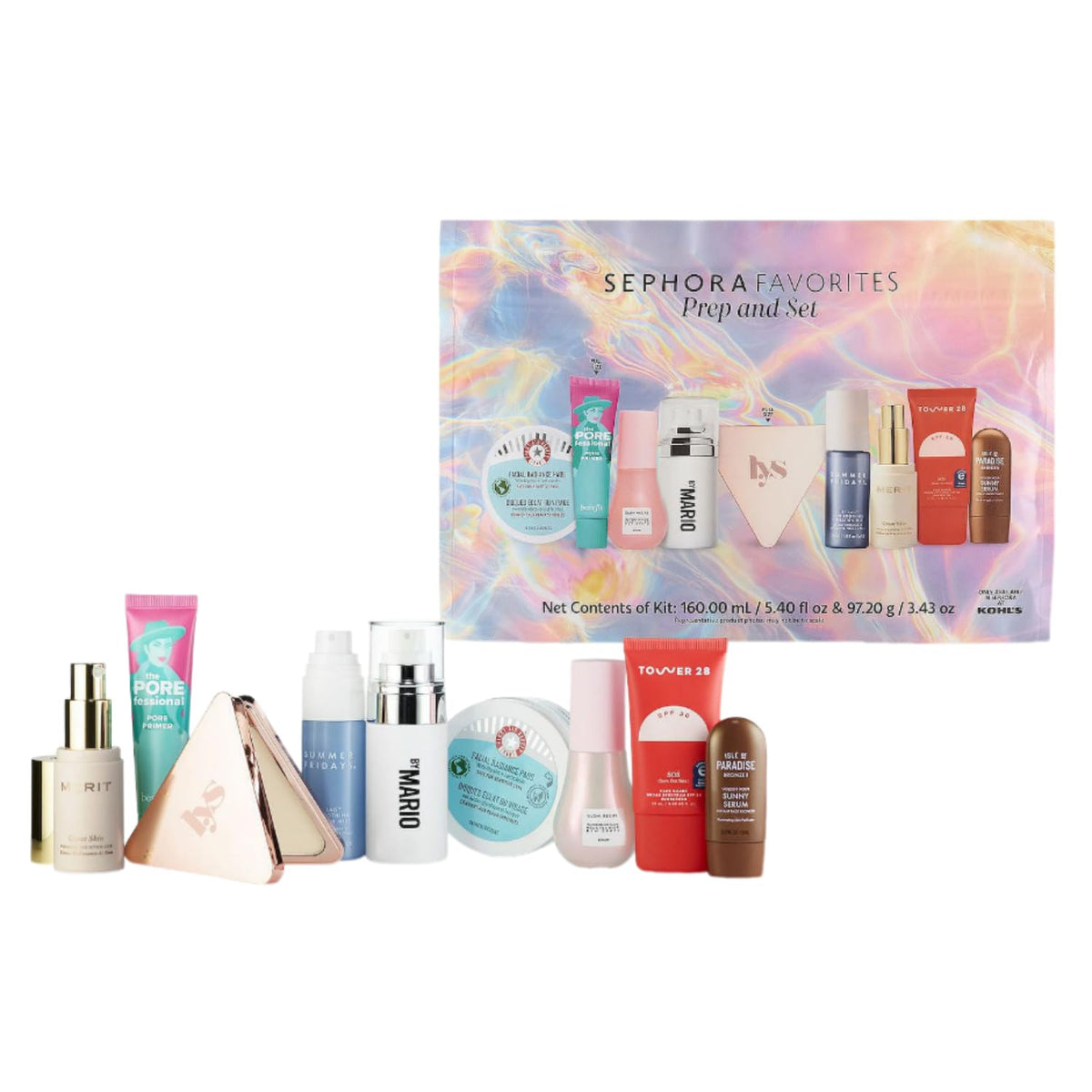 Sephora Favorites Prep & Set 9-Piece Makeup Set - Skincare & Primer Essentials