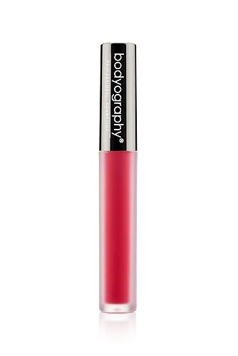 Bodyography Matte Lip Lava Liquid Lipstick - Regal | Rosy Red Matte Bold Liquid Lip | Smudge-Proof, Long-Lasting, Vegan & Paraben-Free | 0.08 fl oz Beauty & Personal Care Bodyography