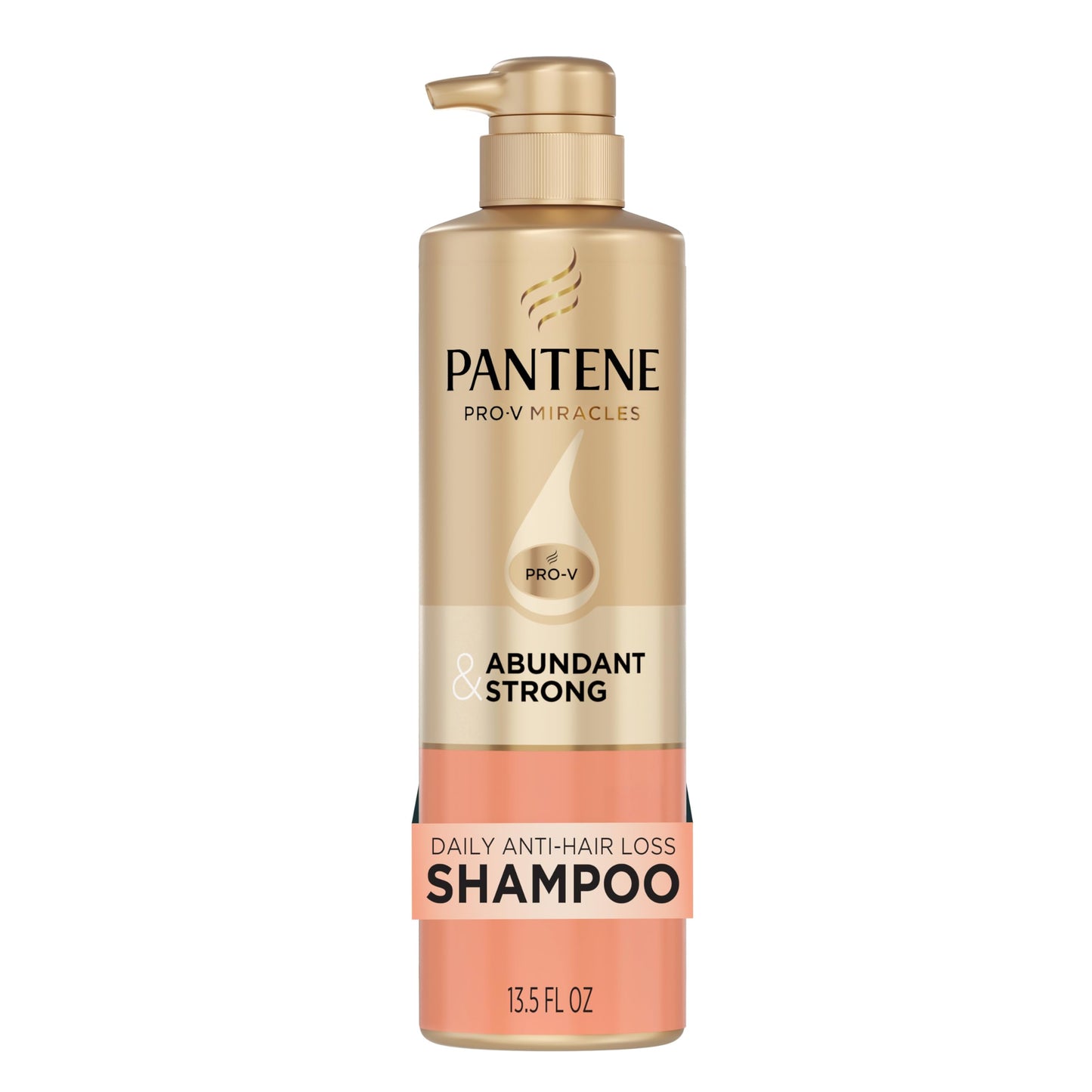 Pantene Abundant & Strong Shampoo, Strengthens Scalp's Hold on Hair Roots, 13.5 oz Beauty and Personal Care Pantene Default Title