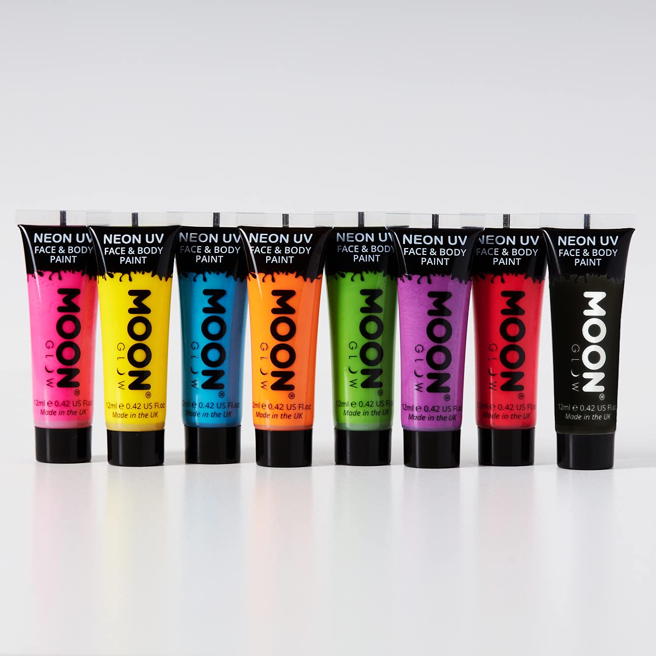Moon Glow - 0.42oz Blacklight Neon UV Face & Body Paint - Pastel Green Beauty & Personal Care Moon Glow