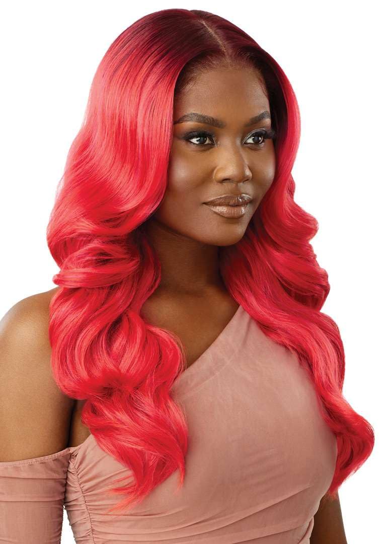 Outre Lace Front Wig - Perfect Hair Line 13X6 - Atlas (3DR4/CHESTNUT OMBRE)