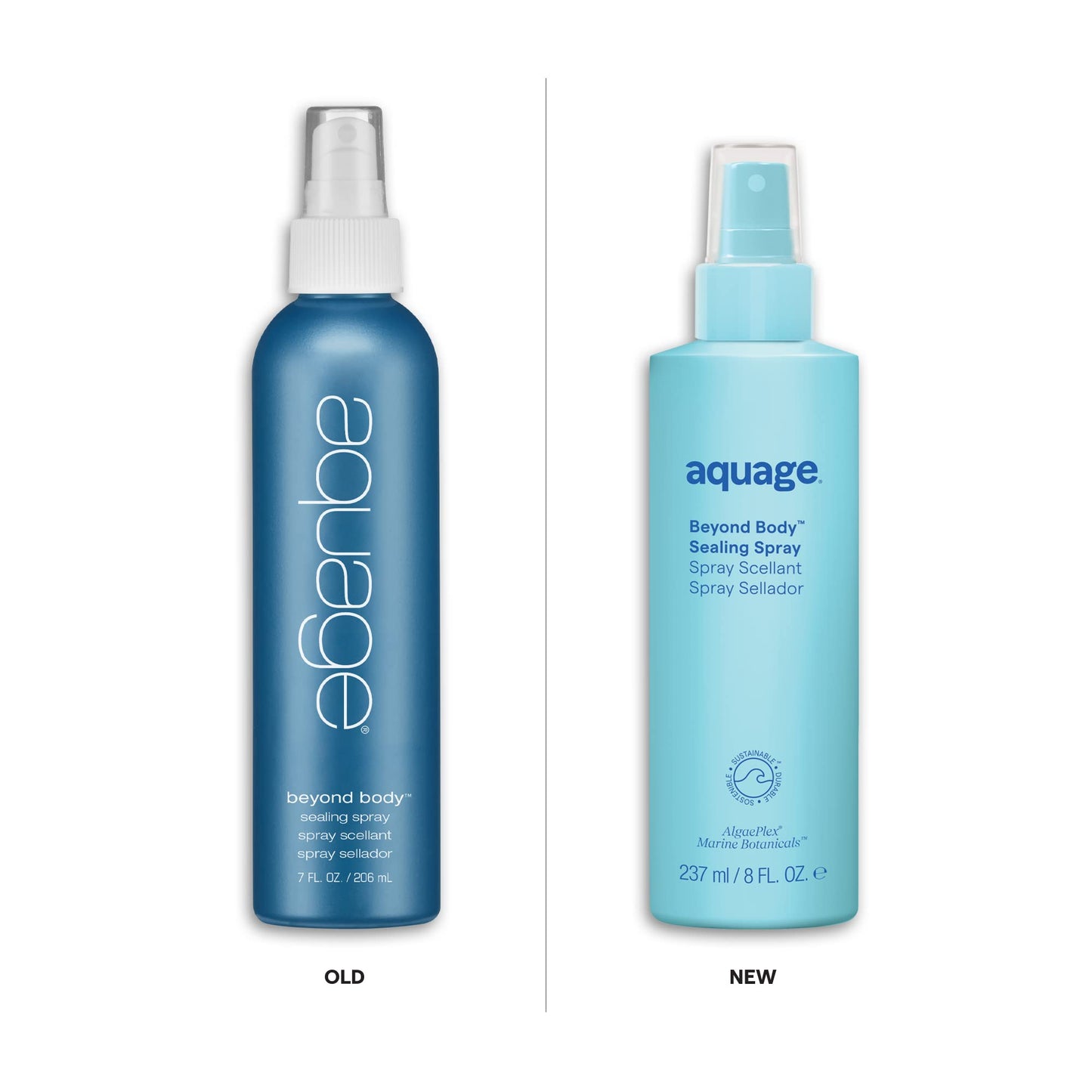 AQUAGE Beyond Body Sealing Spray, Medium Hold, Non-Aerosol Heat-Activated Spray Prevents Heat Damage and fl.yaways, Adds Body and Shine for Smooth Beauty & Personal Care Aquage