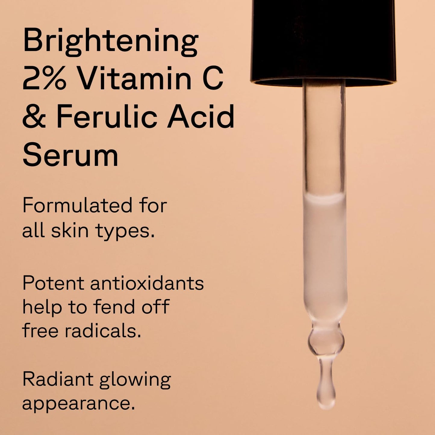 Acure Brightening 2% Vitamin C & Ferulic Acid Serum - Vit C Serum for Face, Anti Aging, Bright Glow for Women & Men, Facial Skincare, Vegan & Cruelty Beauty & Personal Care Acure