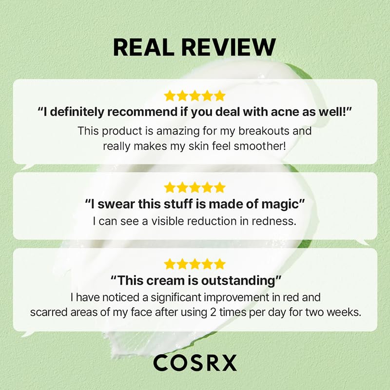 COSRX Centella Blemish Cream, 1.05 fl.oz / 30g | Centella | Korean Skin Care, Vegan, Cruelty Free, Paraben Free Beauty & Personal Care COSRX
