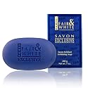 FAIR & WHITE Exclusive Exfoliating Soap, 200g / 7oz - Moisturizing Bar Soap For Face and Body Beauty & Personal Care FAIR & WHITE