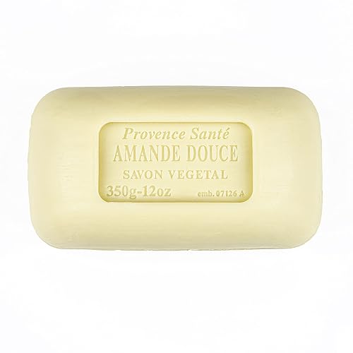 Provence Sante Luxury French Soap Bar - Moisturizing Shea Butter - Triple-milled Sweet Almond Fragrance, 12 oz Beauty & Personal Care Provence Sante