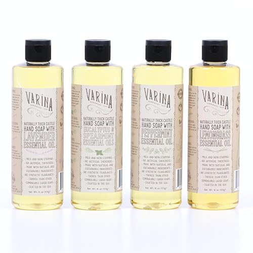 Varina Liquid Organic Castile Soap Variety - 16 oz Beauty & Personal Care Varina