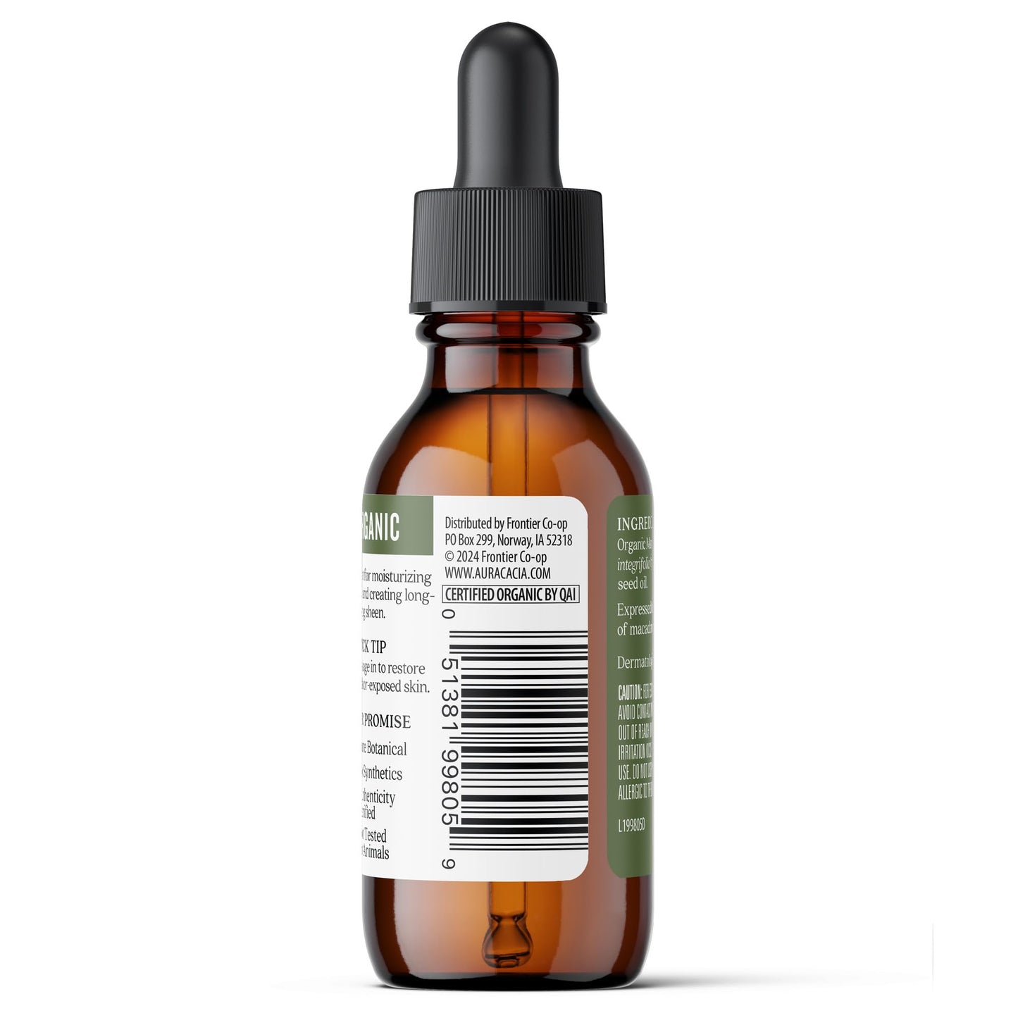 Aura Cacia Organic Skin Care, Protecting Macadamia Oil, 1 Fluid Ounce Beauty & Personal Care Aura Cacia