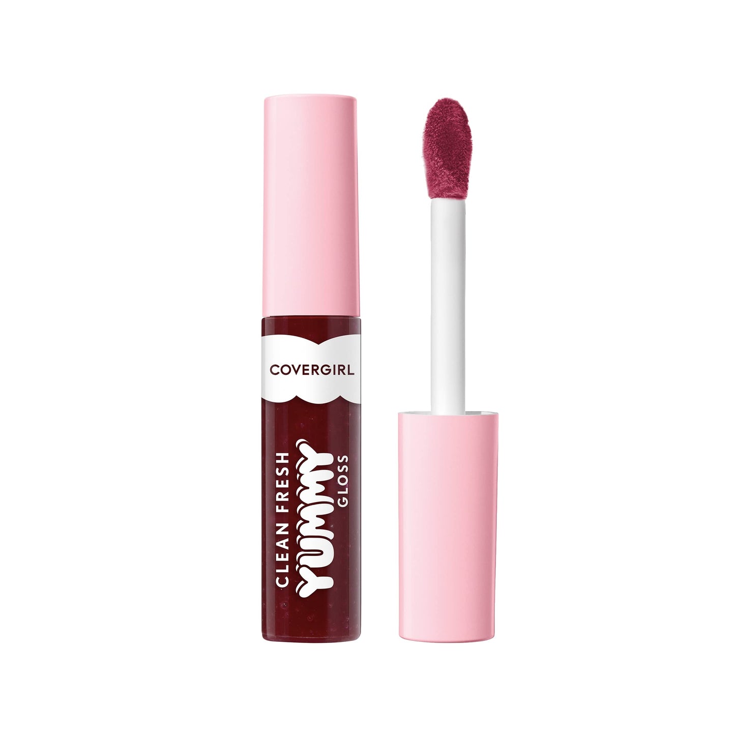 COVERGIRL Clean Fresh Yummy Lip Gloss, Sheer, Natural Scents, Vegan Formula - 300 Acai You Later, 0.33 fl oz Beauty and Personal Care COVERGIRL Default Title