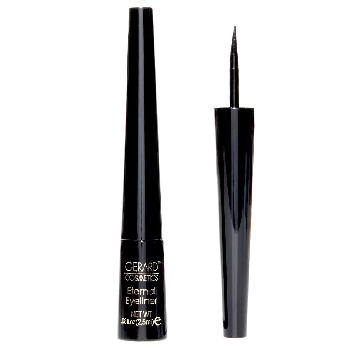 Gerard Cosmetics Eternal Eyeliner, Ultra Black Liquid Eyeliner with Fine Precision Tip Applicator, Extended Long Wear, Cruelty Free, Waterproof Smudge Beauty & Personal Care Gerard Cosmetics
