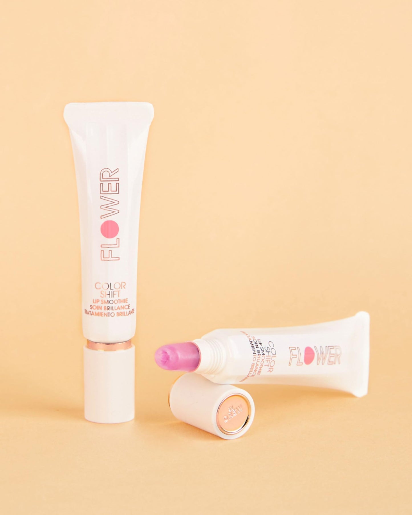 FLOWER BEAUTY By Drew Barrymore Color Shift Lip Smoothie - Lip Treatment - Nourishes + Hydrates Lips - pH Technology to Enhance Natural Lip Color Beauty & Personal Care FLOWER BEAUTY