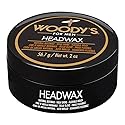 Woody's Headwax Pomade for Men - High Hold Hair Clay, Natural Beeswax Styling Wax, Matte Finish, Flexible Hold, Texturizing Pomade for All Hair Types Beauty & Personal Care Woody's