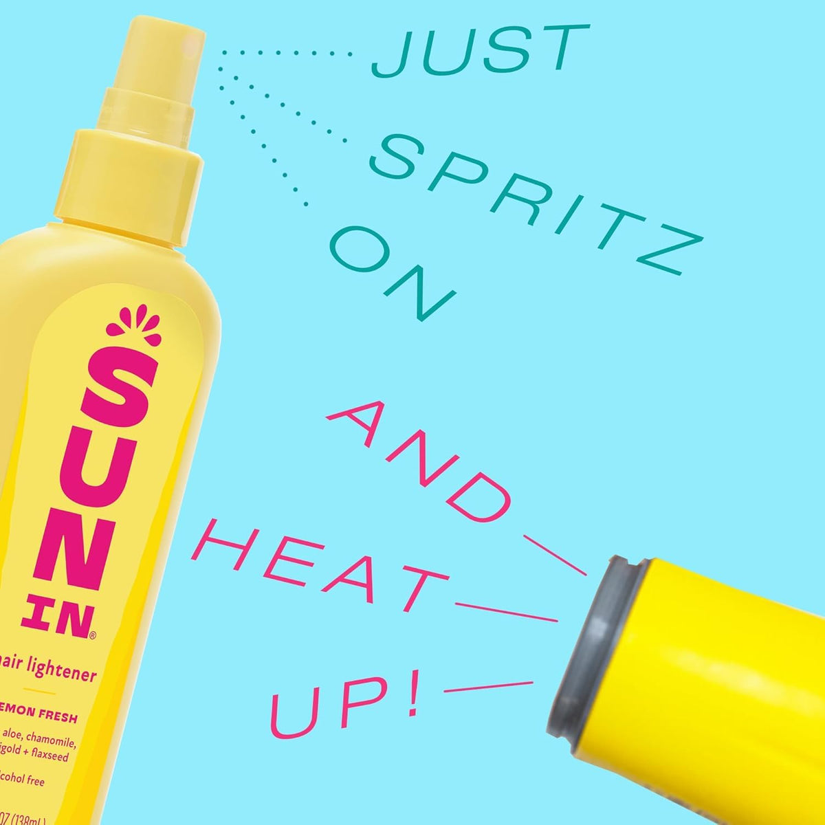 Sun In Original Spray-In Hair Lightener, Tropical Breeze , 4.7-Ounce Bottles (pack of 2) Beauty & Personal Care Sun In