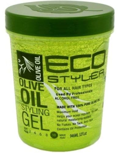 ECOCO Eco Style Gel, Olive 32 oz (Pack of 6) Beauty & Personal Care ECOCO