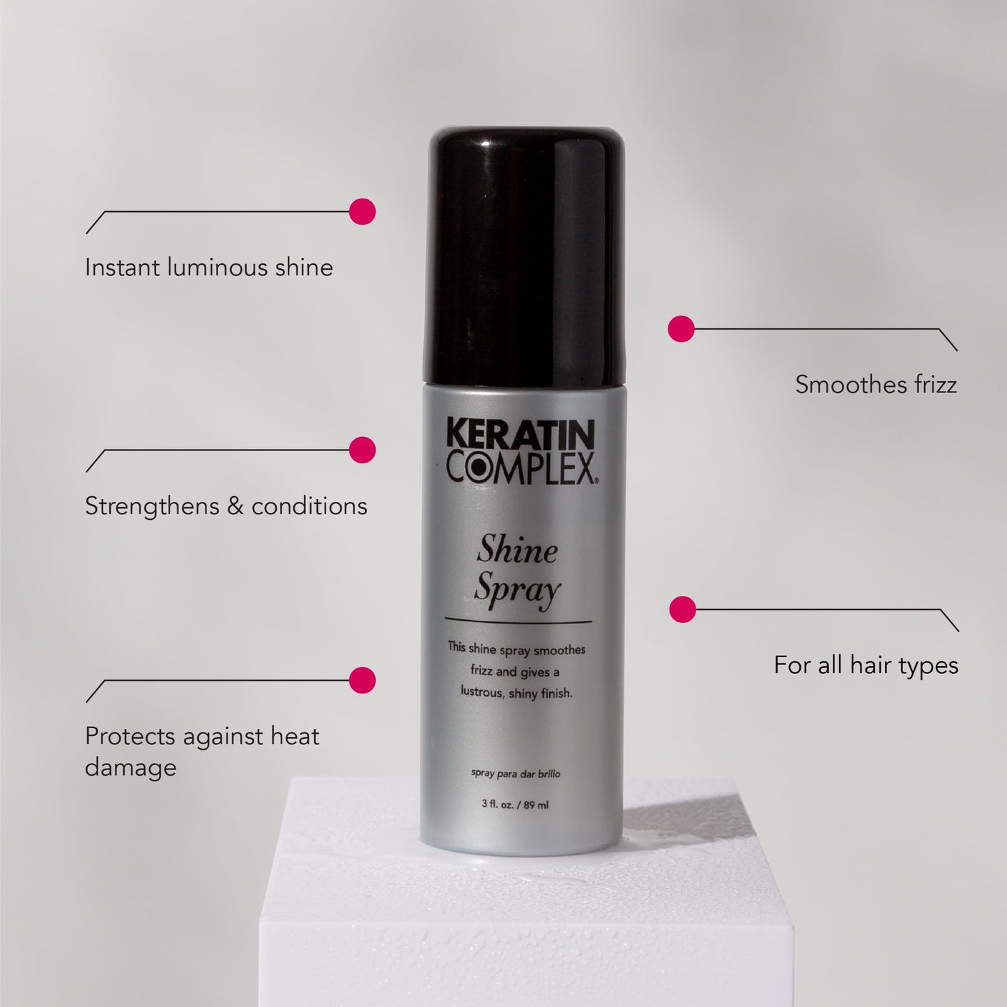 Keratin Complex - Shine Spray - 3 fl oz Beauty & Personal Care Keratin Complex