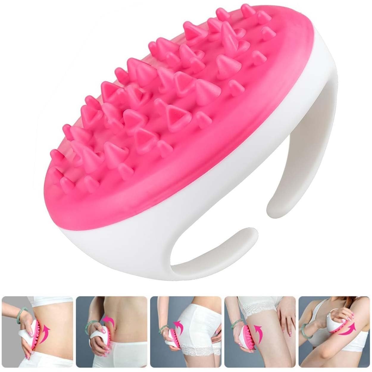 IGYYO Massage Body Brush for Cellulite Anti Cellulite Massager Brush Improves Blood Circulation for Body Slimming Spa Fit - Cellulite Reduction, Skin Beauty and Personal Care IGYYO