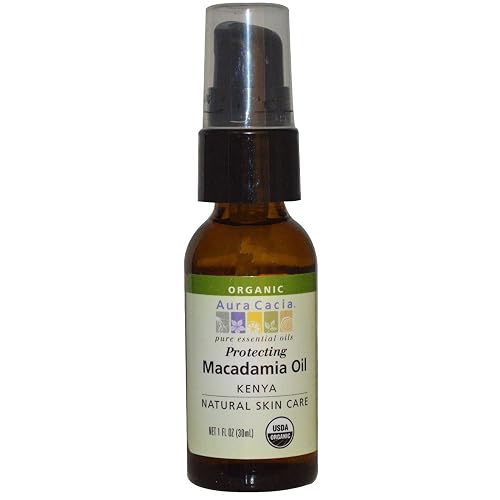 Macadamia Oil Organic 1 OZ Beauty & Personal Care Aura Cacia
