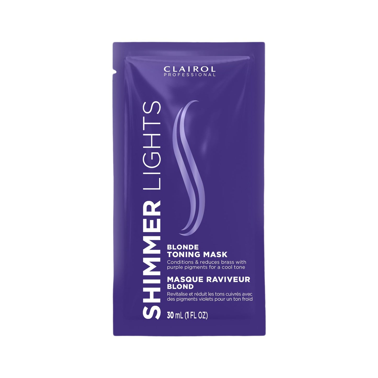 Clairol Professional Shimmer Lights Violet Toning Mask 30mL Beauty and Personal Care Clairol Professional