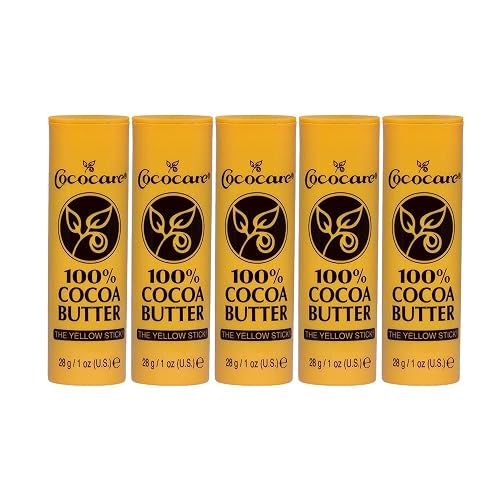 Cococare Coco Cocoa Butter Stick, Stock 100% (1 oz, 5 ct) Beauty & Personal Care COCOCARE