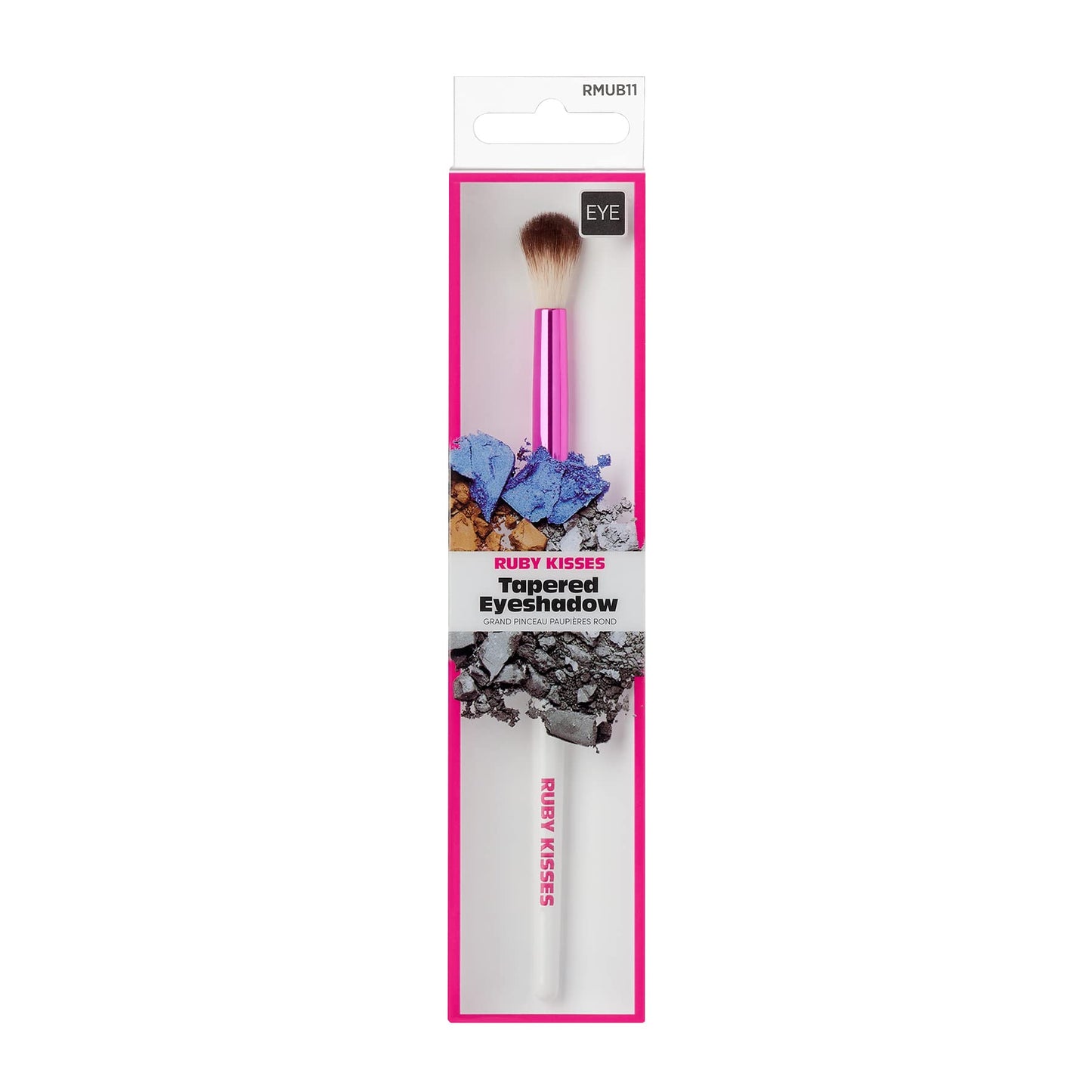 Kiss Ruby Kisses Make-Up Brush Eyeshadow Tapered Beauty & Personal Care KISS