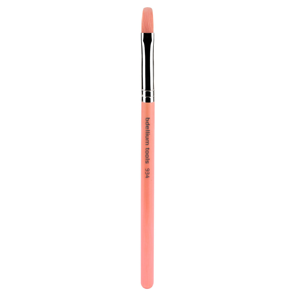 Bdellium Tools Professional Makeup Brush - Pink Bambu Series 934 Precision Concealer - With Soft Synthetic Fibers, For Touch Up (Pink, 1pc)