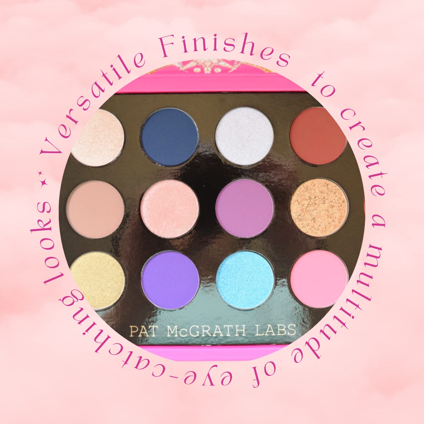 Pat McGrath Labs Mthrshp Mega Celestial Nirvana Eyeshadow Palette - 18 New Shades, 4 Textures, Blendable Mattes, Metallics, Shimmers, Limited Edition Beauty & Personal Care Pat McGrath Labs